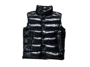 MONCLR GILET BASIC - BLACK