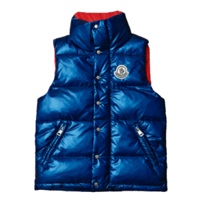 MONCLR GILET - BLUE/RED