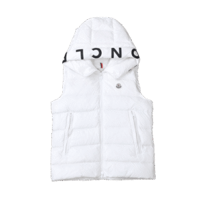 MONCLR GILET - WHITE 3