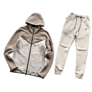 TECH FLEECE - BAIGE/WHITE