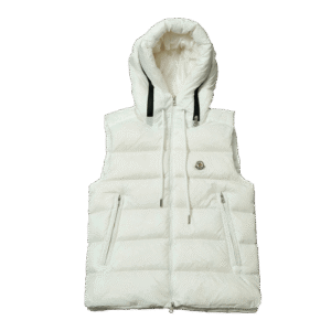 MONCLR GILET - WHITE 2