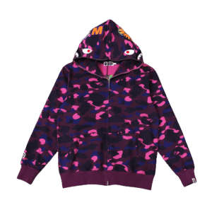 BAPE HOODIE - PURPLE
