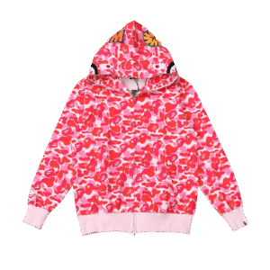 BAPE HOODIE - PINK