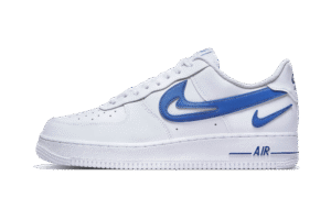 AF1 - ’07 FM CUT OUT SWOOSH WHITE GAME ROYAL