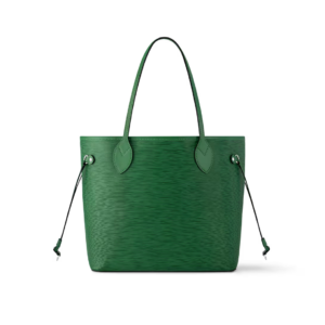 Never Full MM Green Epi Leather